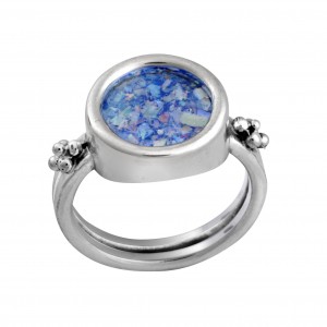 Sterling Silver with Roman Glass by Rafael Jewelry Default Category