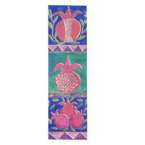 Yair Emanuel Decorative Bookmark with Large Pomegranates Papelería