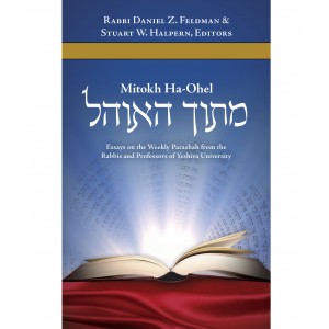 Mitokh Ha-Ohel: Essays on the Parsha from YU – Rabbi Daniel Feldman (Hardcover) Casa Judía
