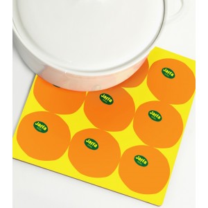 Heat and Stain Resistant Trivet with Jaffa Oranges by Barbara Shaw Barbara Shaw