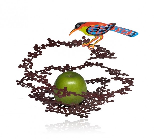 David Gerstein Swinging Bird Sculpture