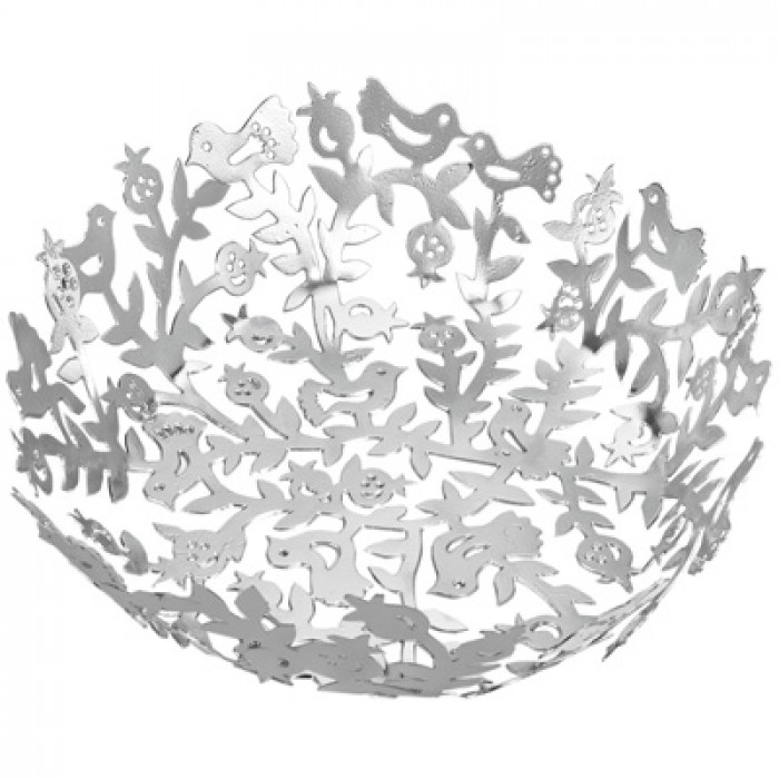 Bowl para el Seder de Aluminio Recortado en láser de Yair Emanuel