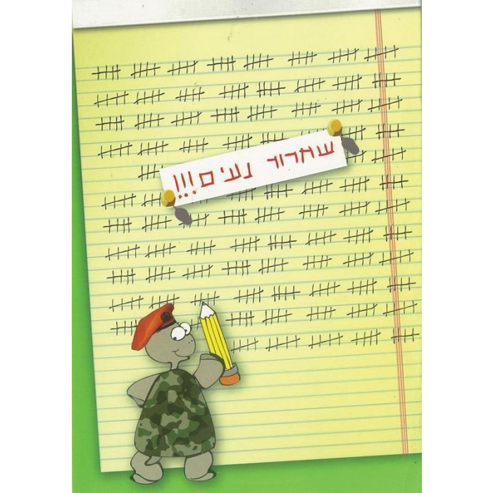 IDF Released From Service Greeting Card