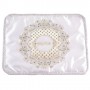 Exquisite White Afikoman Bag with Stones